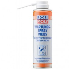 Грязеотталкивающая белая смазка - Liqui Moly Wartungs-Spray Weiss 250мл.